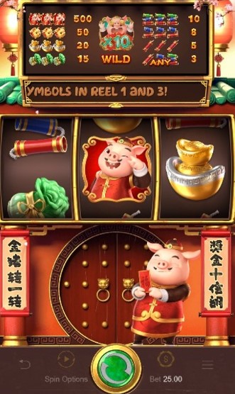 Piggy Gold — Wild ×10 na grade 3×1